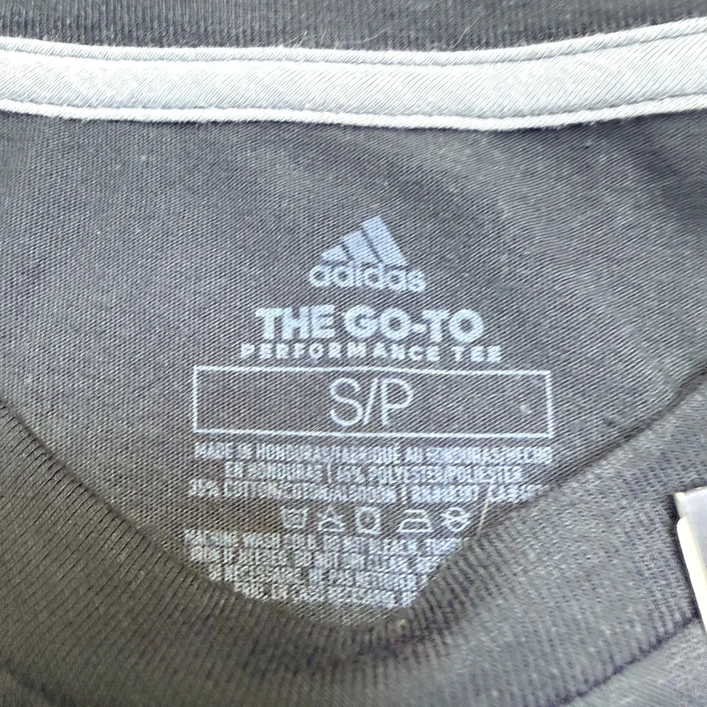 Adidas Men's Black Long Sleeve Performance Tee‎ Shirt Size S DH9809